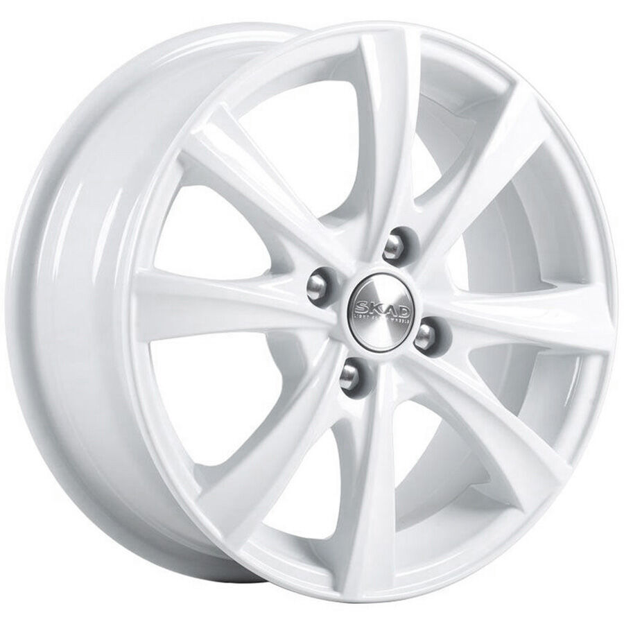 СКАД Мальта R15x6 4x100 ET45 CB67.1 White