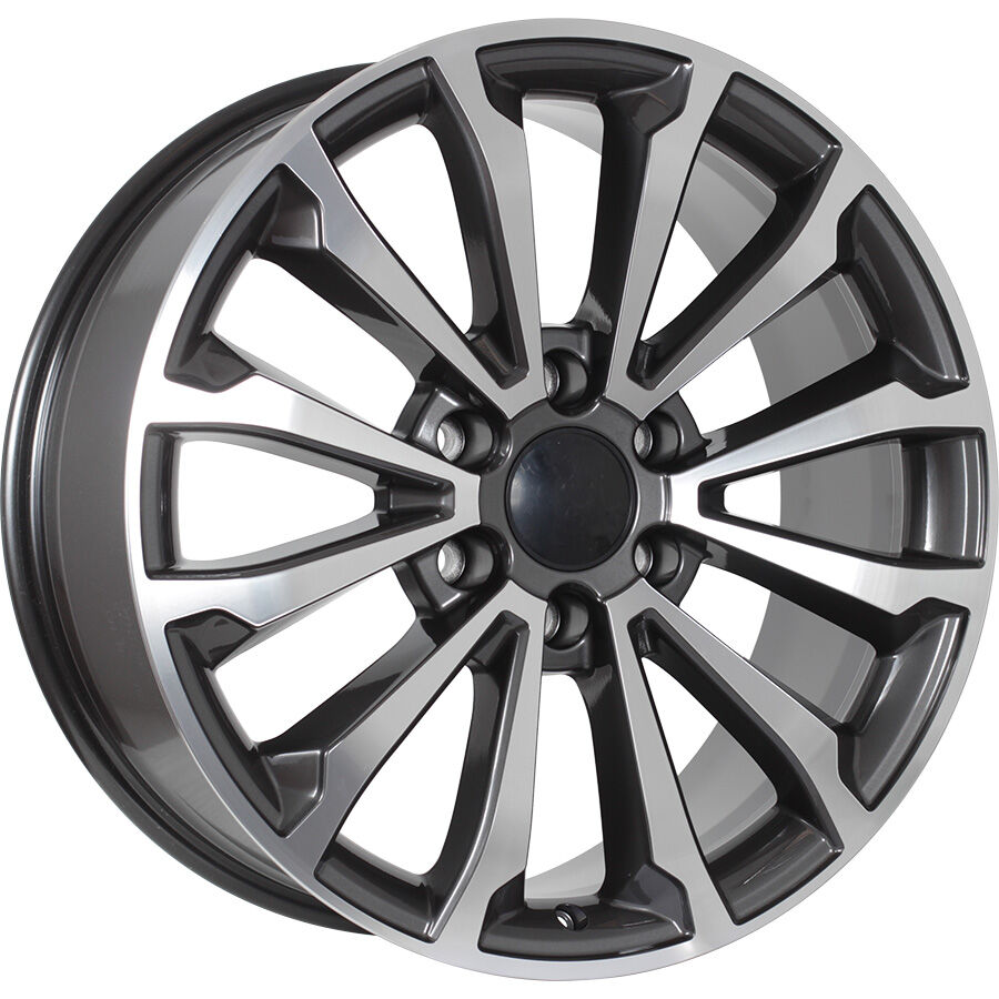 СКАД Premium Series КР006 (20_TANK 500) R20x8.5 6x139.7 ET33 CB100.1 Diamond_gloss_graphite