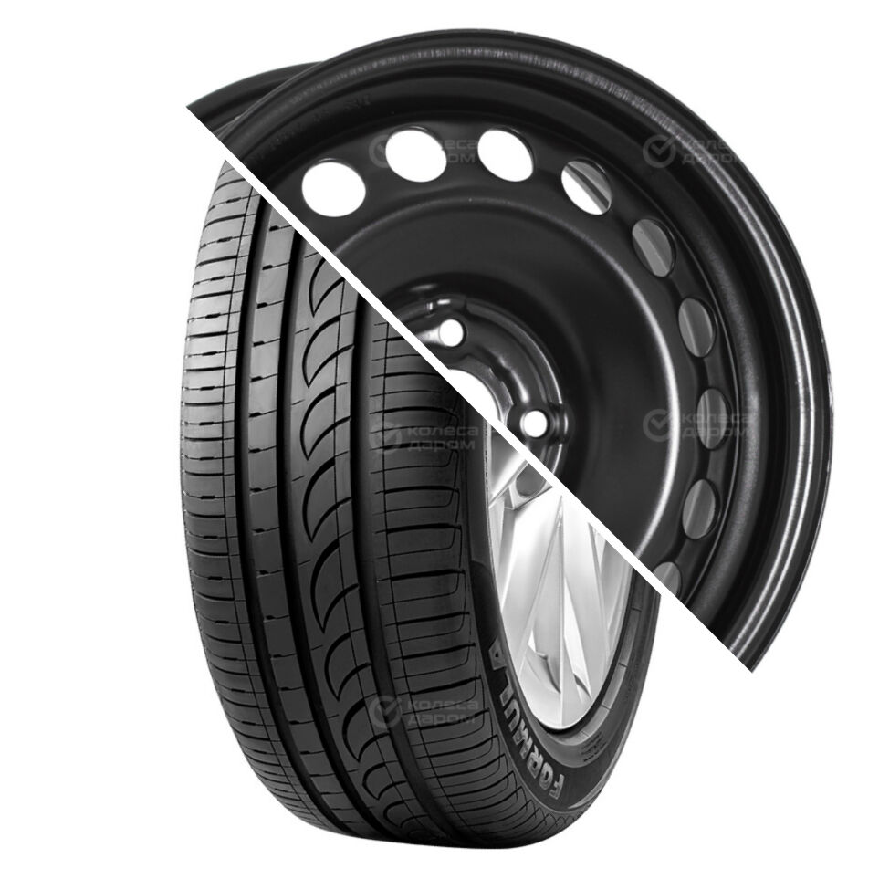 Energy R15 195/55 85V + X40021 TREBL R15x6 4x98 ET35 CB58.6 Black R15 195/55 85V + R15x6 4x98 ET35 CB58.6 Black