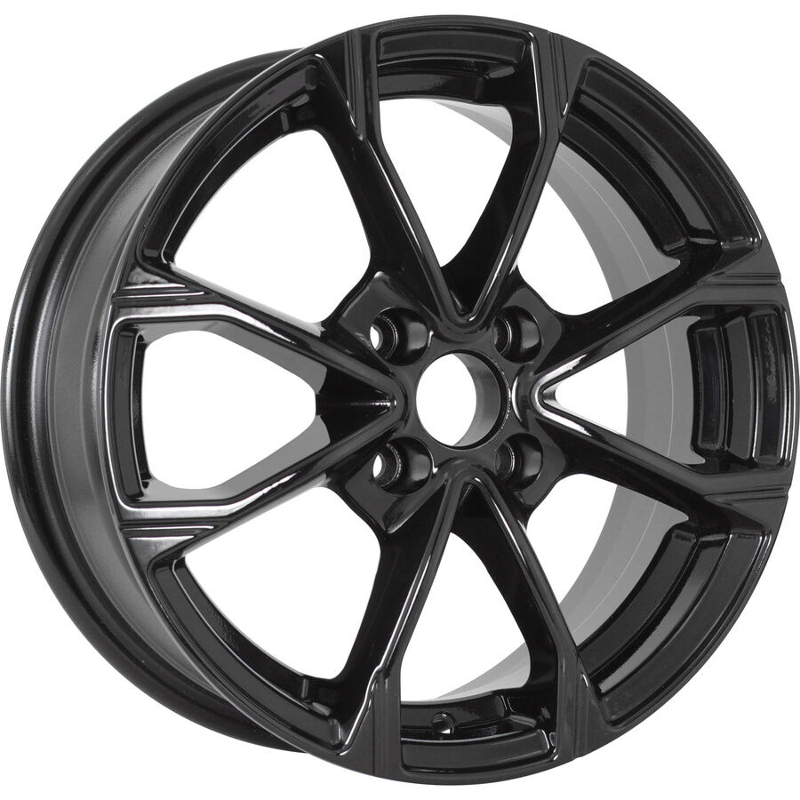 KDW KD1590 R15x6 4x100 ET45 CB60.1 Black_Painted