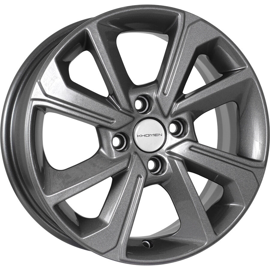KHOMEN KHW1501 (15_Rio II) R15x6 4x100 ET46 CB54.1 Gray
