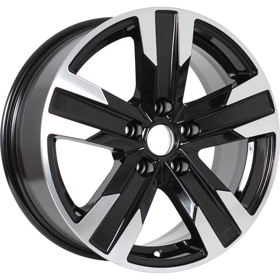 КиК Висмут R16x7 5x100 ET35 CB57.1 Almaz_black (Мятый обод)***
