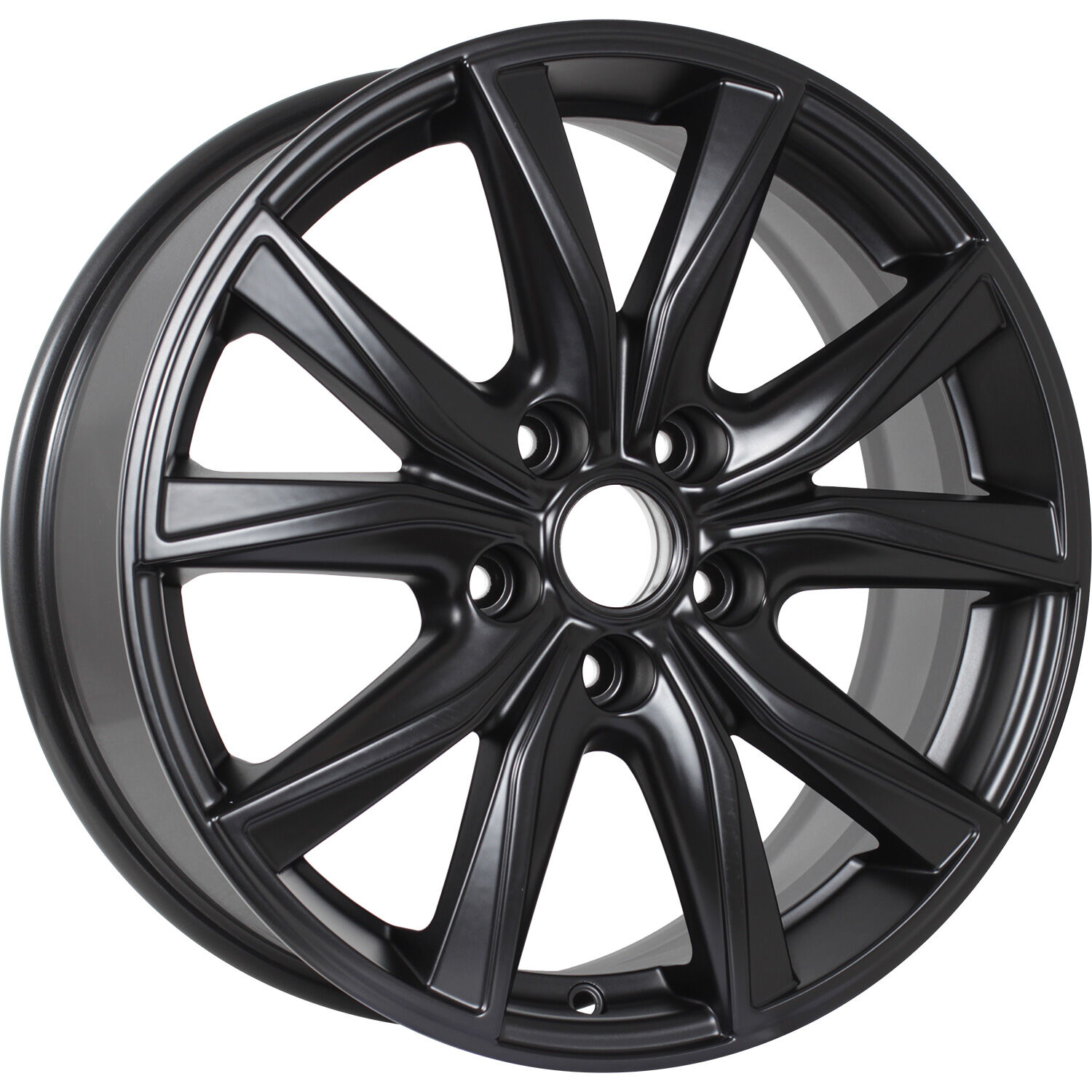 KDW KD1722 (17_Sportage) R17x7 5x114.3 ET48.5 CB67.1 Matt_Black_Painted