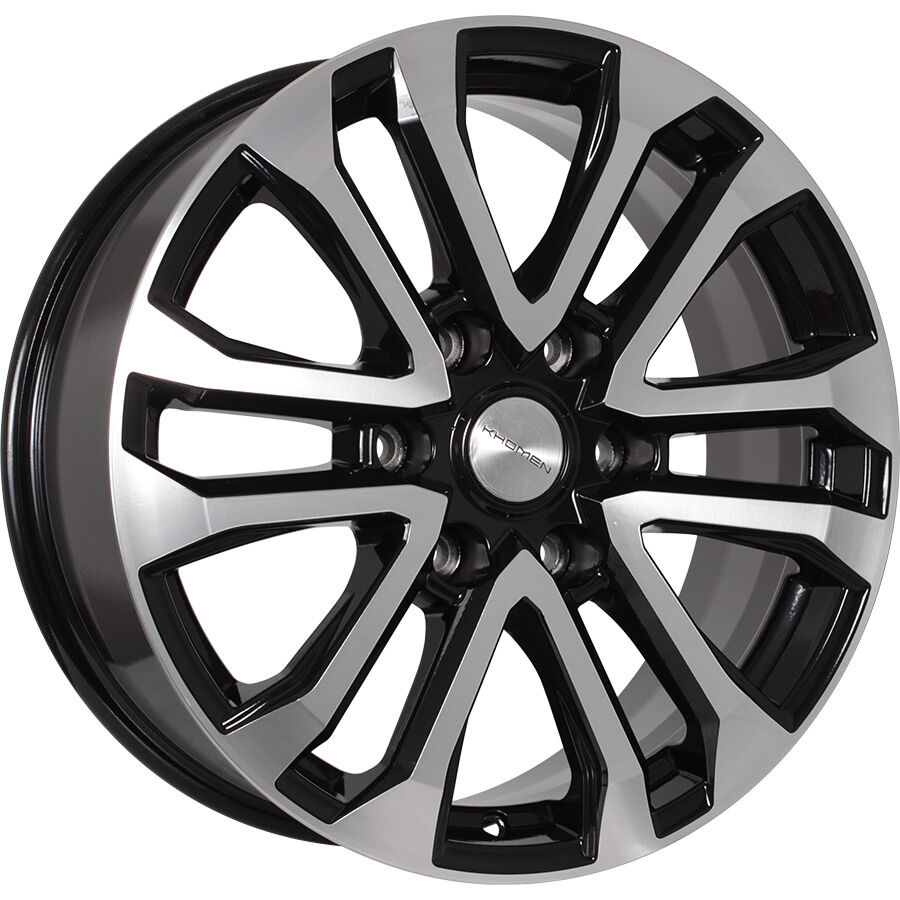 KHOMEN KHW1805 (18_ZV 17 JAC T6 Pickup) R18x7.5 6x139.7 ET30 CB106.1 Black_FP