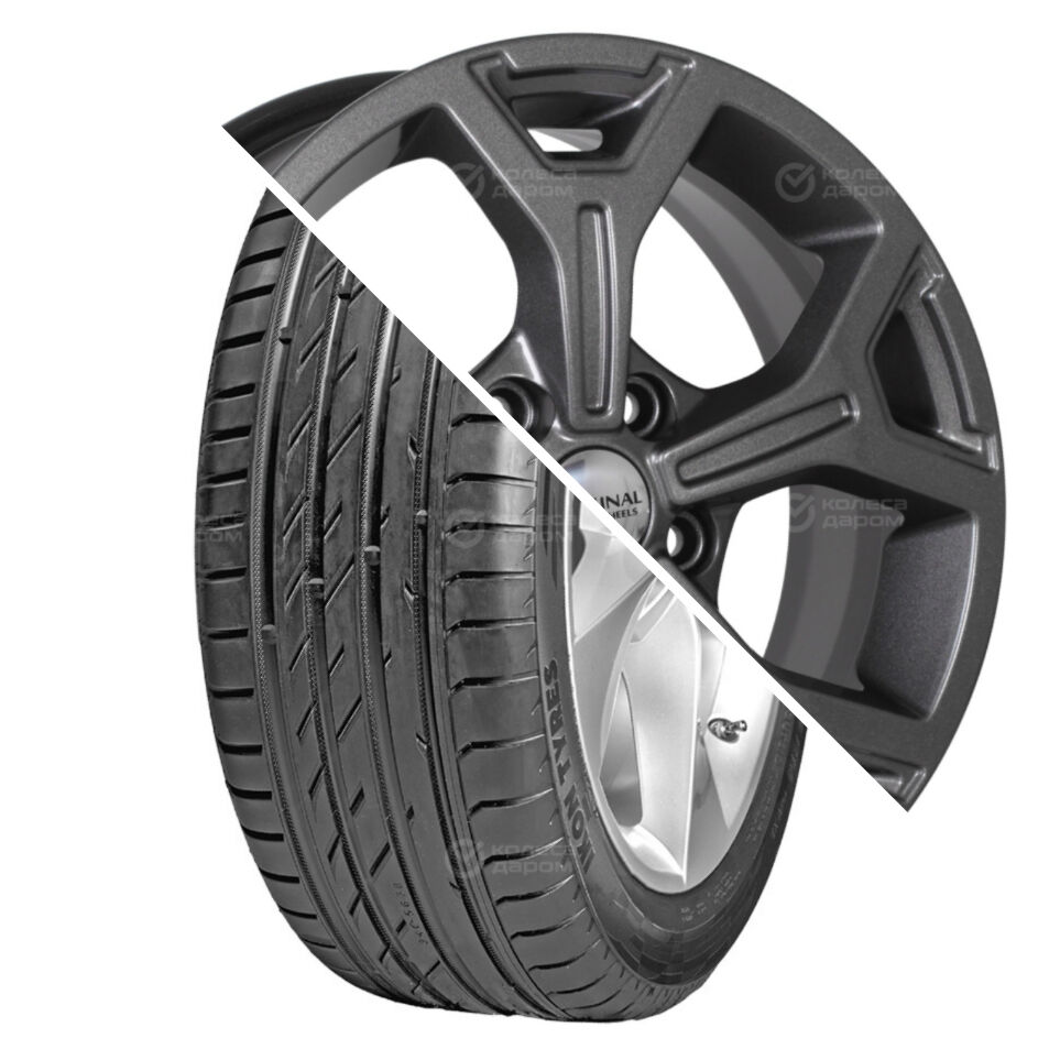 СКАД Character Ultra (Nordman SZ2) R16 205/55 94V XL   () + KL-318 R16x6.5 5x114.3 ET50 CB67.1 Graphite  Character Ultra (Nordman SZ2) R16 205/55 94V XL    + KL-318 R16x6.5 5x114.3 ET50 CB67.1 Graphite