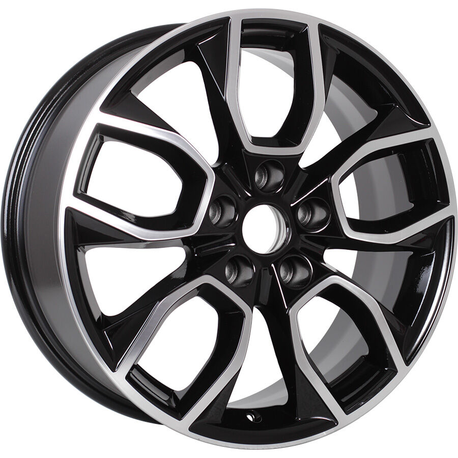 KHOMEN KHW1713 (17 Karoq/Tiguan) R17x7 5x112 ET45 CB57.1 Black_FP