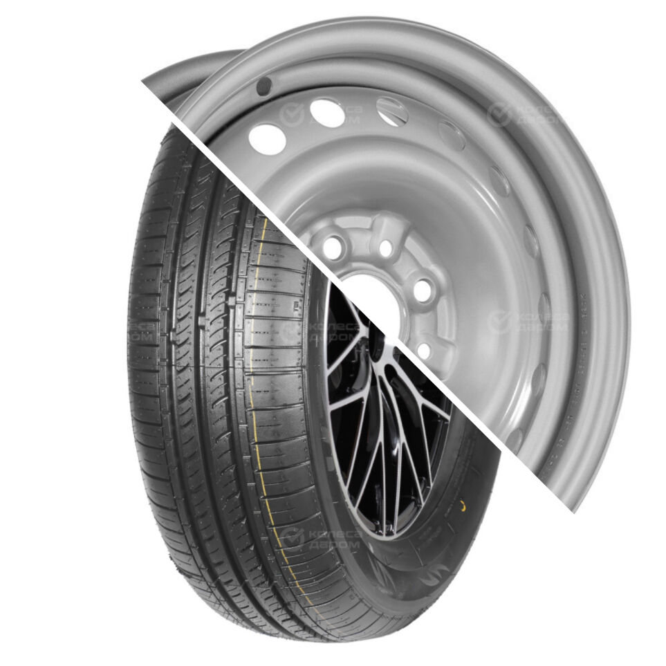Bars UZ100 R13 175/70 82T + 13001 R13x5 4x98 ET35 CB58.6 Silver R13 175/70 82T + R13x5 4x98 ET35 CB58.6 Silver
