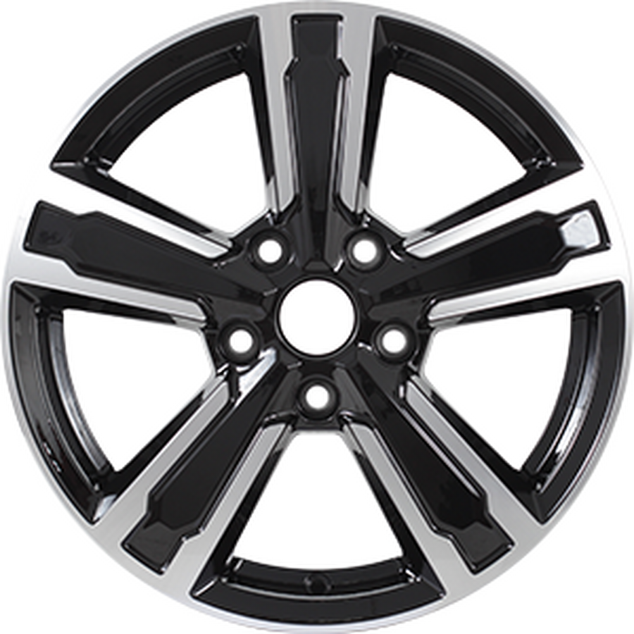 КиК Оклахома R16x6.5 5x114.3 ET43 CB67.1 Almaz_black (Дефект ЛКП)*