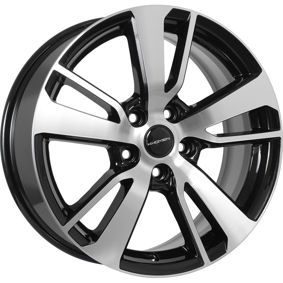 KHOMEN KHW1704 (ZV 17_KIA SPORTAGE) R17x7 5x114.3 ET48.5 CB67.1 Black_FP