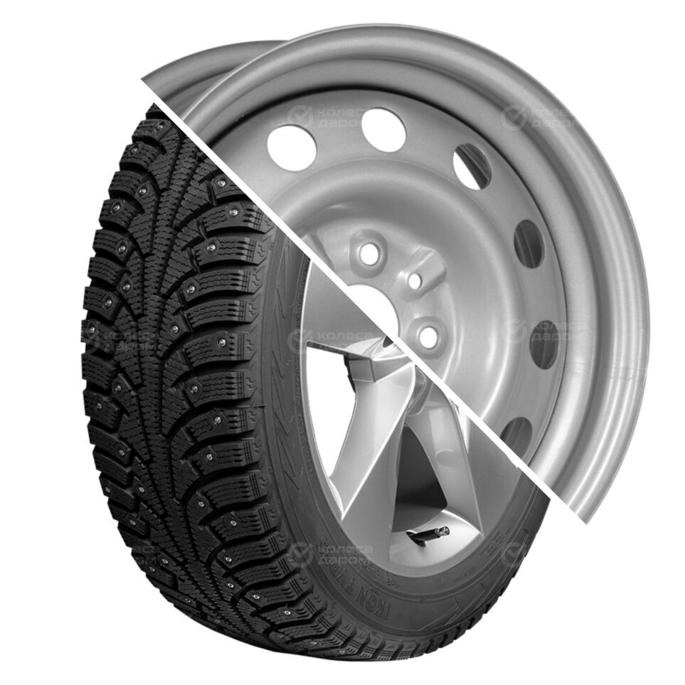 Trebl NORDMAN 5 R14 175/65 86T шип XL+53B35B TREBL (12 отверстий) R14x5.5 4x98 ET35 CB58.6 Silver R14 175/65 86T шип XL+R14x5.5 4x98 ET35 CB58.6 Silver