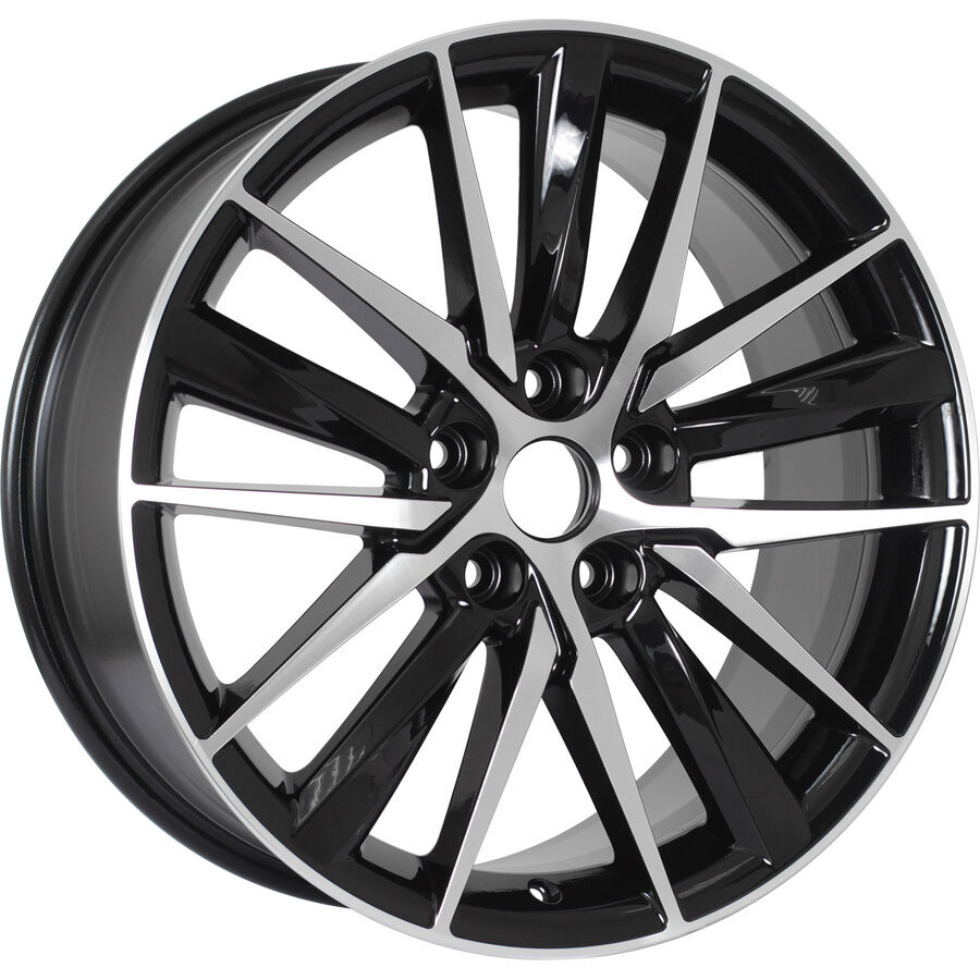 KHOMEN KHW1807 (Chery Tiggo 8/8 Pro) R18x8 5x108 ET47 CB60.1 Black_FP (Мятый обод)*