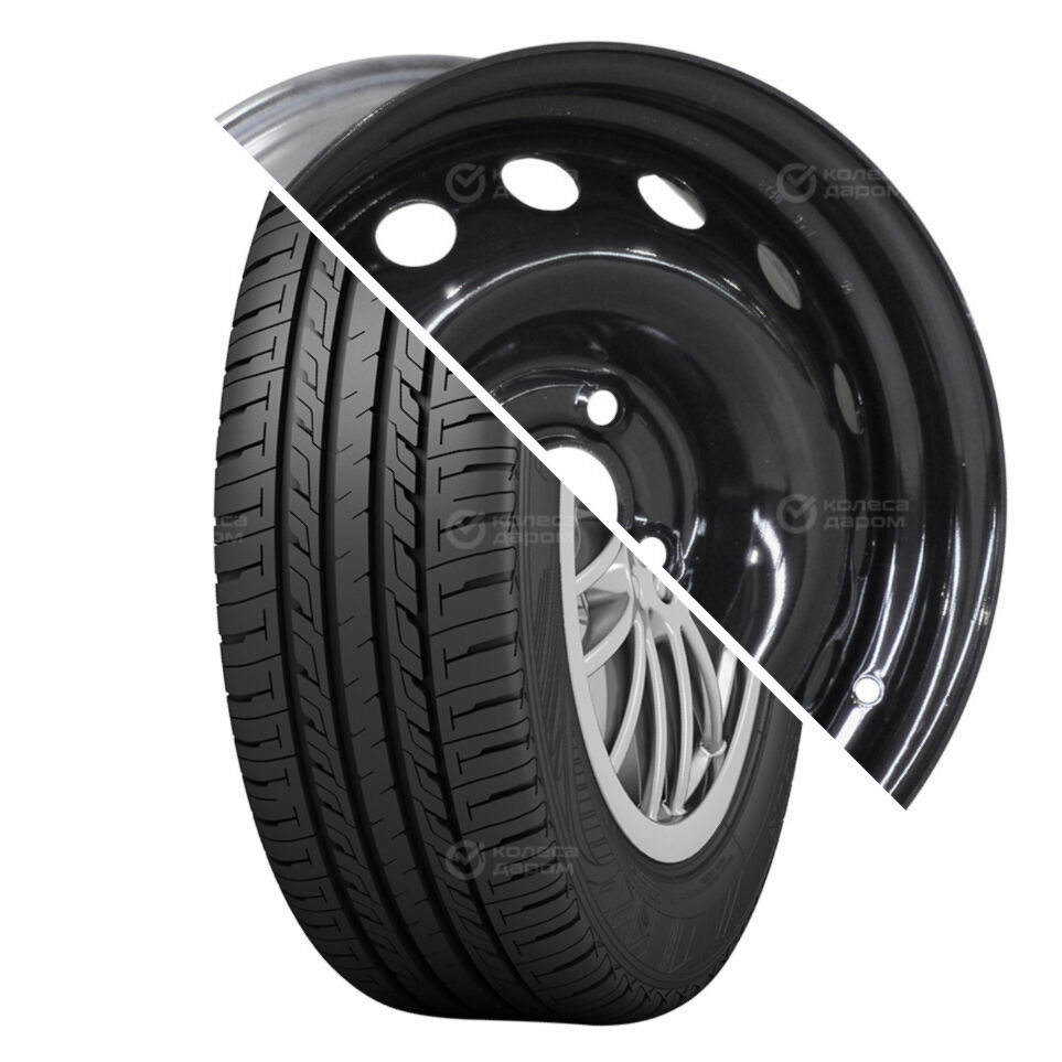 Trebl Run Tour R15 185/65 92S XL   () + 8114 TREBL R15x6 4x100 ET48 CB54.1 Black  Run Tour R15 185/65 92S XL    + 8114 TREBL R15x6 4x100 ET48 CB54.1 Black