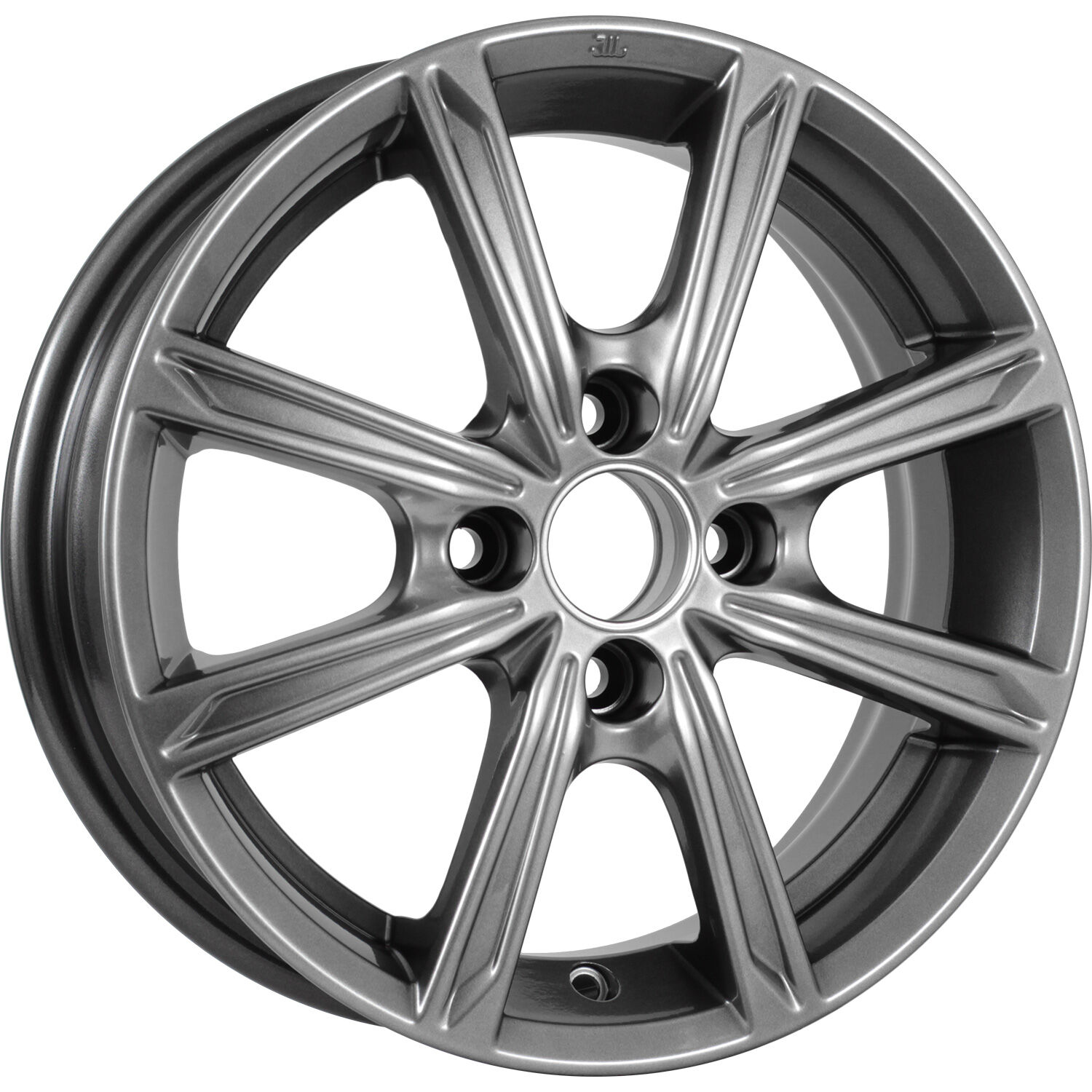 КиК Флэш R14x5 4x98 ET35 CB58.5 Dark_platinum