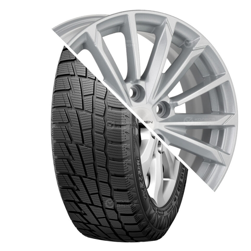 KHOMEN Winter Drive R16 205/60 96T    () + KHW1611 (ZV16_Focus) R16x6.5 5x108 ET50 CB63.35 F_silver  Winter Drive R16 205/60 96T     + KHW1611 (ZV16_Focus) R16x6.5 5x108 ET50 CB63.35 F_silver