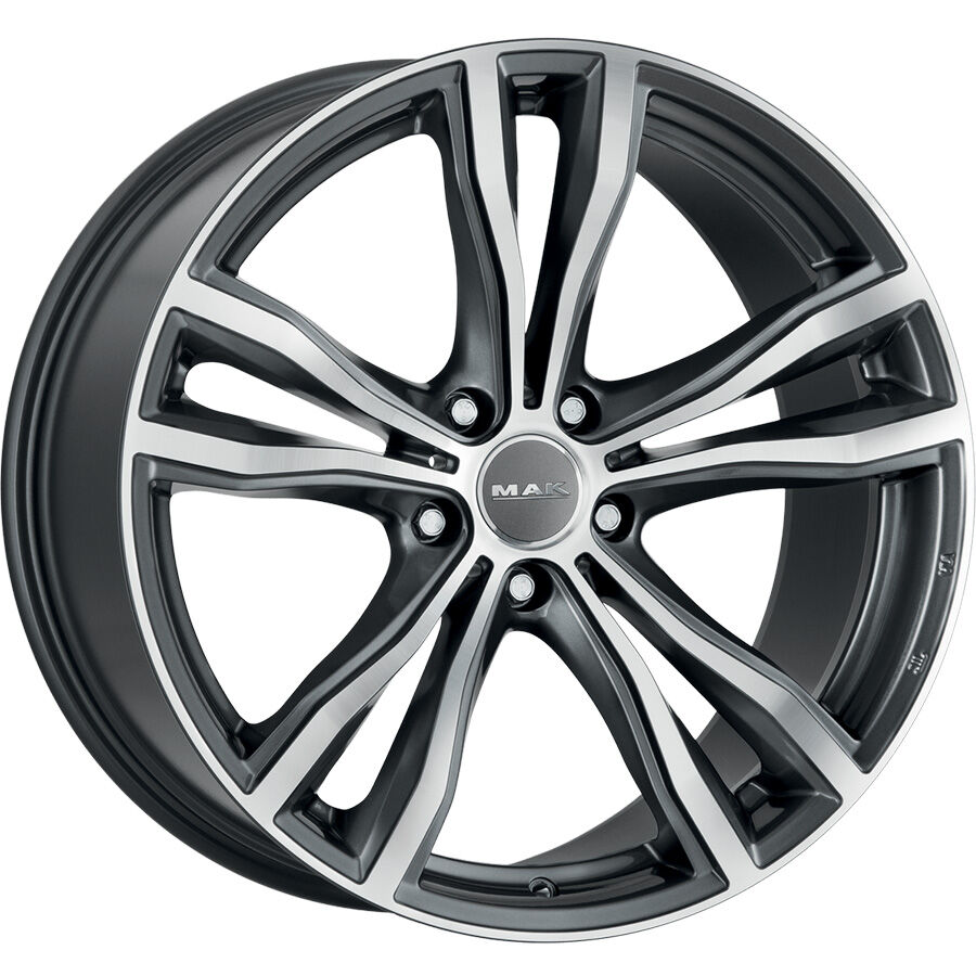 MAK X-Mode R21x10 5x120 ET40 CB74.1 Gun_met_mirror_face