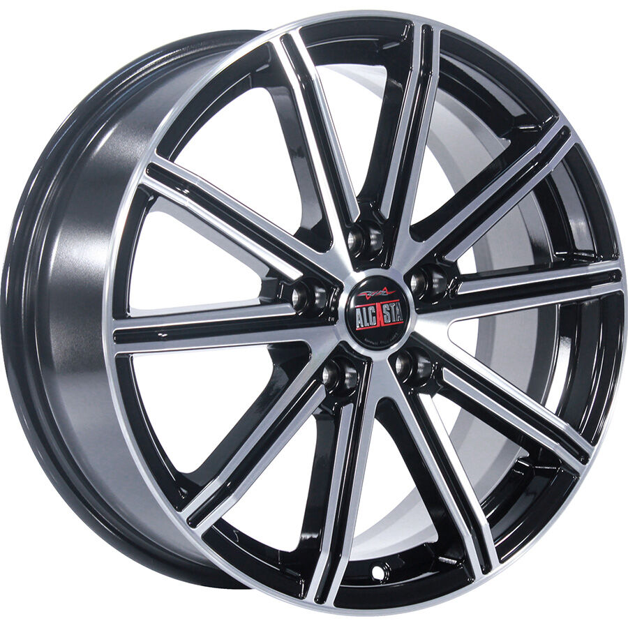 Alcasta M64 R17x7 5x114.3 ET38 CB67.1 BKF