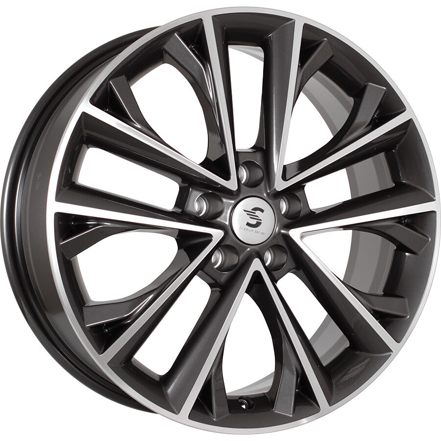 СКАД Premium Series КР012 R18x7 5x108 ET36 CB65.1 Diamond_black_gris