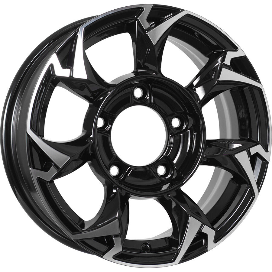 KHOMEN KHW1505 (Jimny) R15x5.5 5x139.7 ET5 CB108.1 Black_FP
