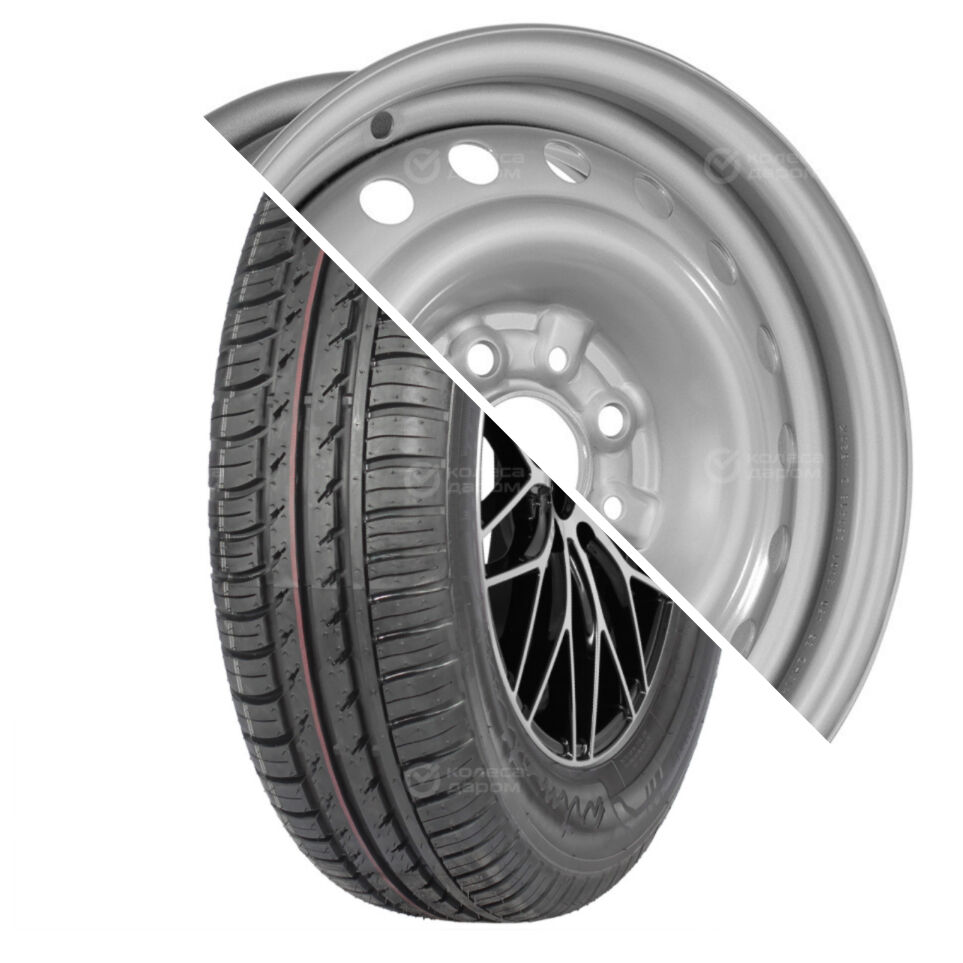 Белшина BEL-253 Artmotion R13 175/70 82T + 13001 R13x5 4x98 ET35 CB58.6 Silver R13 175/70 82T + R13x5 4x98 ET35 CB58.6 Silver