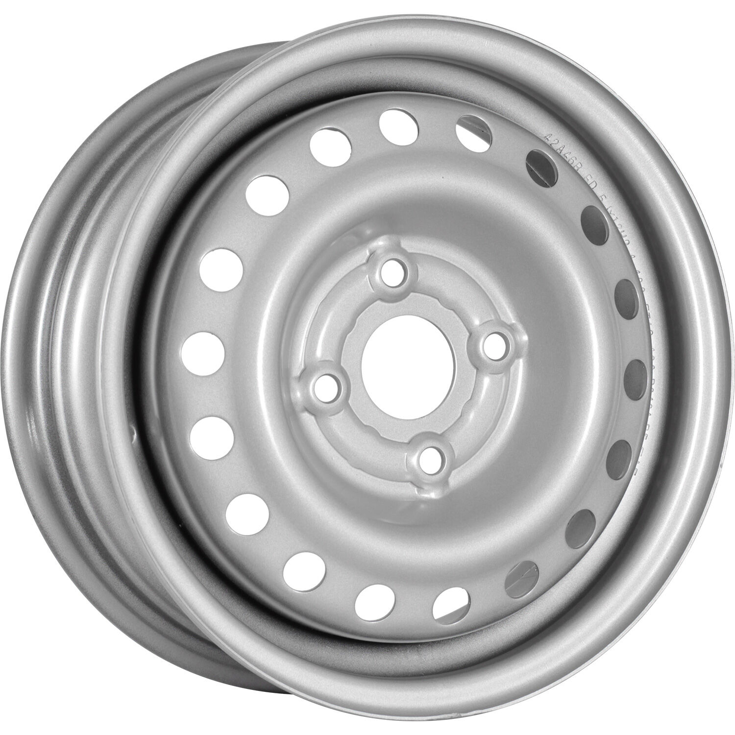 Евродиск 42A46R R13x5 4x100 ET46 CB54.1 Silver