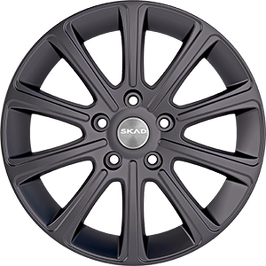 СКАД Милан R16x6.5 5x114.3 ET38 CB67.1 Graphite (Мятый обод)*