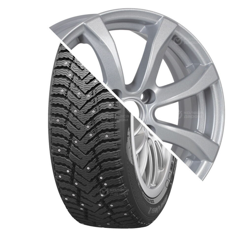 Cordiant Snow Cross 2 R15 185/65 92T шип   () + Дайс R15x6 4x100 ET48 CB54.1 Neo_classic  Snow Cross 2 R15 185/65 92T шип    + Дайс R15x6 4x100 ET48 CB54.1 Neo_classic