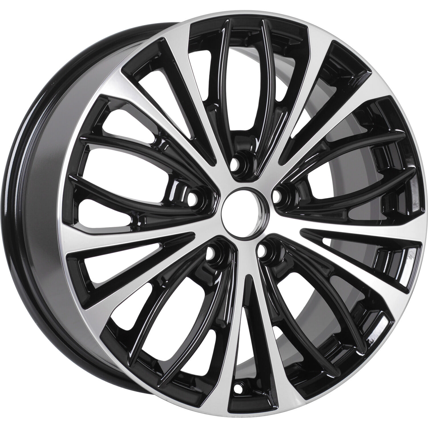 KDW KD1723 (ZV 17_Hyundai i40) R17x7.5 5x114.3 ET46 CB67.1 Black_Front_Polished