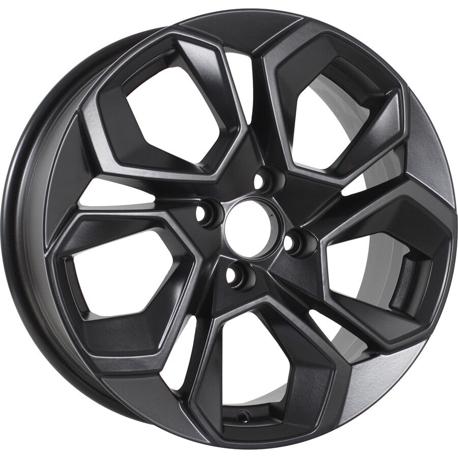 KDW KD1620 R16x6.5 5x112 ET45 CB57.1 Matt_Black_Painted (Мятый обод)*