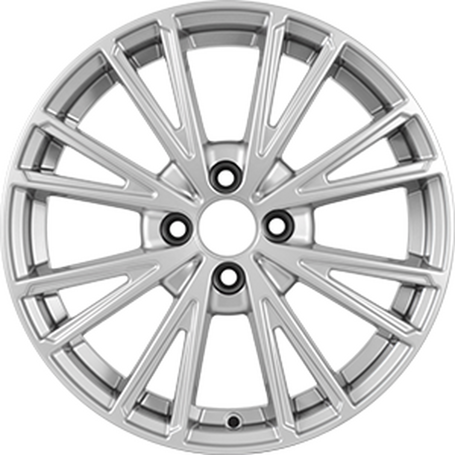 КиК Меандр R16x6 4x100 ET40 CB67.1 Silver (Скол на ободе)*