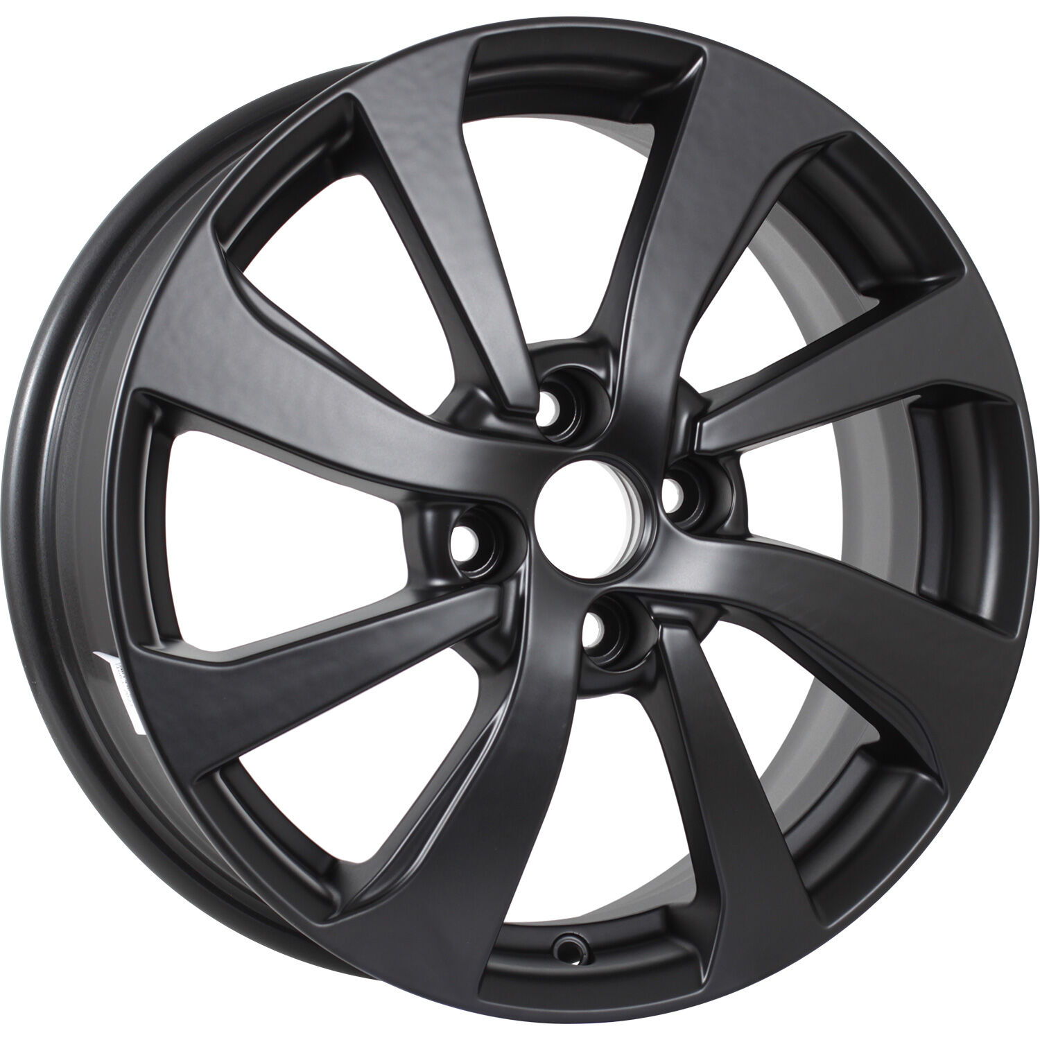 KDW KD1640 (16_Rio X-Line) R16x6 4x100 ET49 CB54.1 Matt_Black_Painted