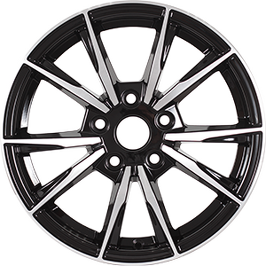 iFree Сион R15x6.5 5x100 ET38 CB57.1 Black_jack (Мятый обод)*