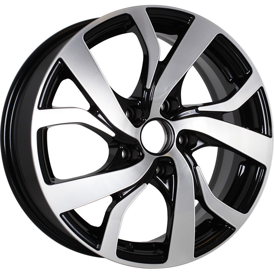 КиК Палермо-оригинал R16x6.5 5x105 ET38 CB56.6 Almaz_black