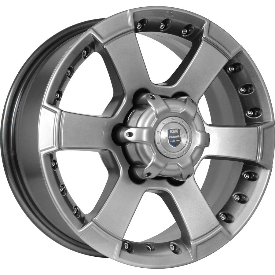 КиК M56 R16x7 6x139.7 ET38 CB108.1 Dark_platinum