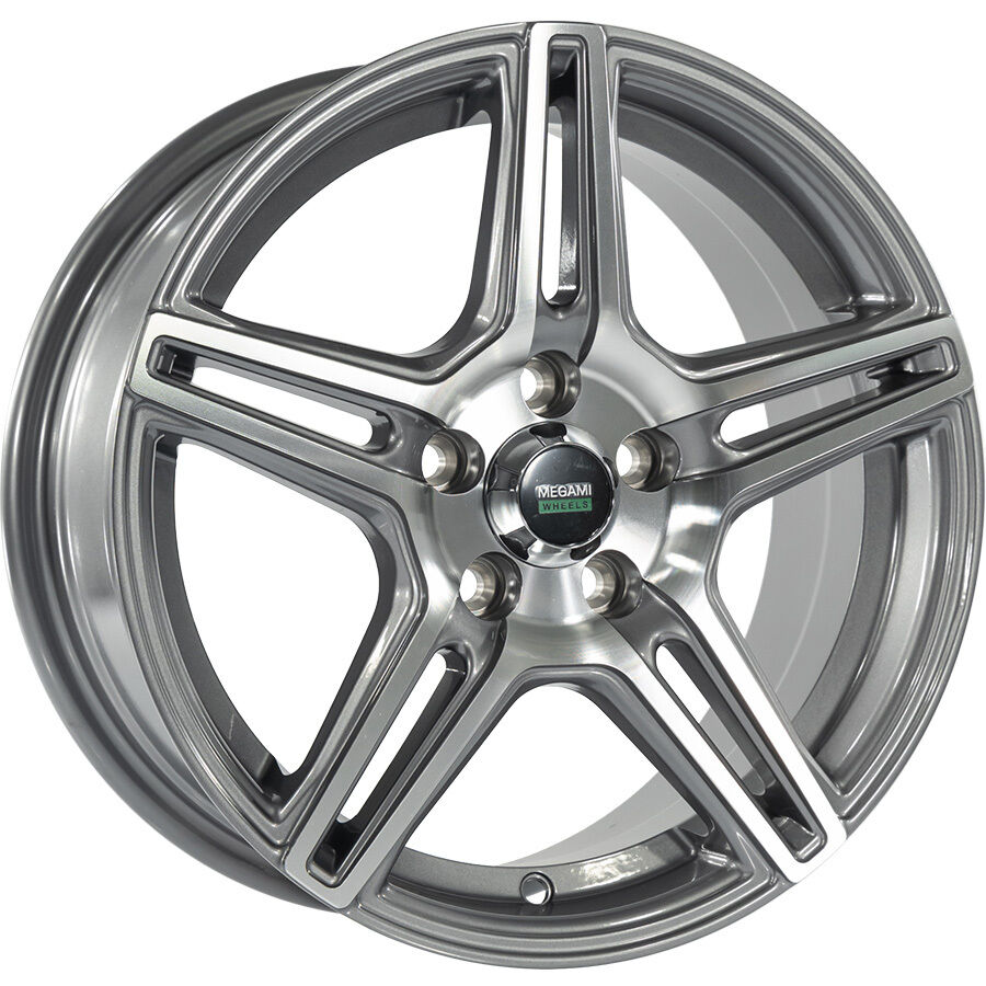 Megami MGM-38 R15x6.5 5x100 ET38 CB57.1 GMF (Мятый обод)*