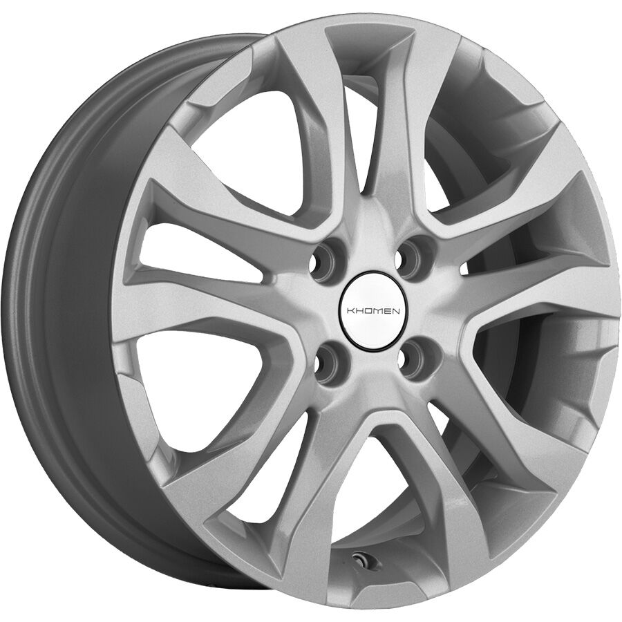KHOMEN KHW1503(KiaRIO) R15x6 4x100 ET46 CB54.1 F_silver
