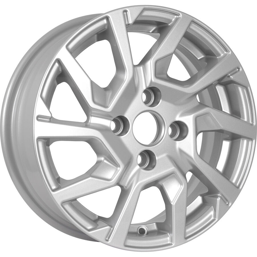 KDW KD1420 R14x5.5 4x100 ET40 CB60.1 Silver_Painted