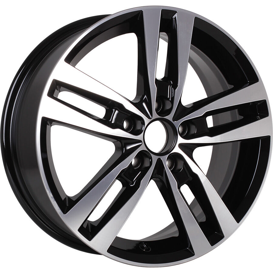 КиК Rassvet R16x6.5 5x100 ET38 CB67.1 Almaz_black_SK (Мятый обод)***