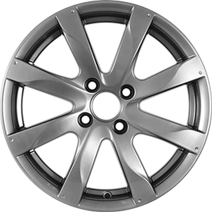 КиК Джемини-оригинал R15x6 4x114.3 ET46 CB67.1 Dark_platinum (Мятый обод)*