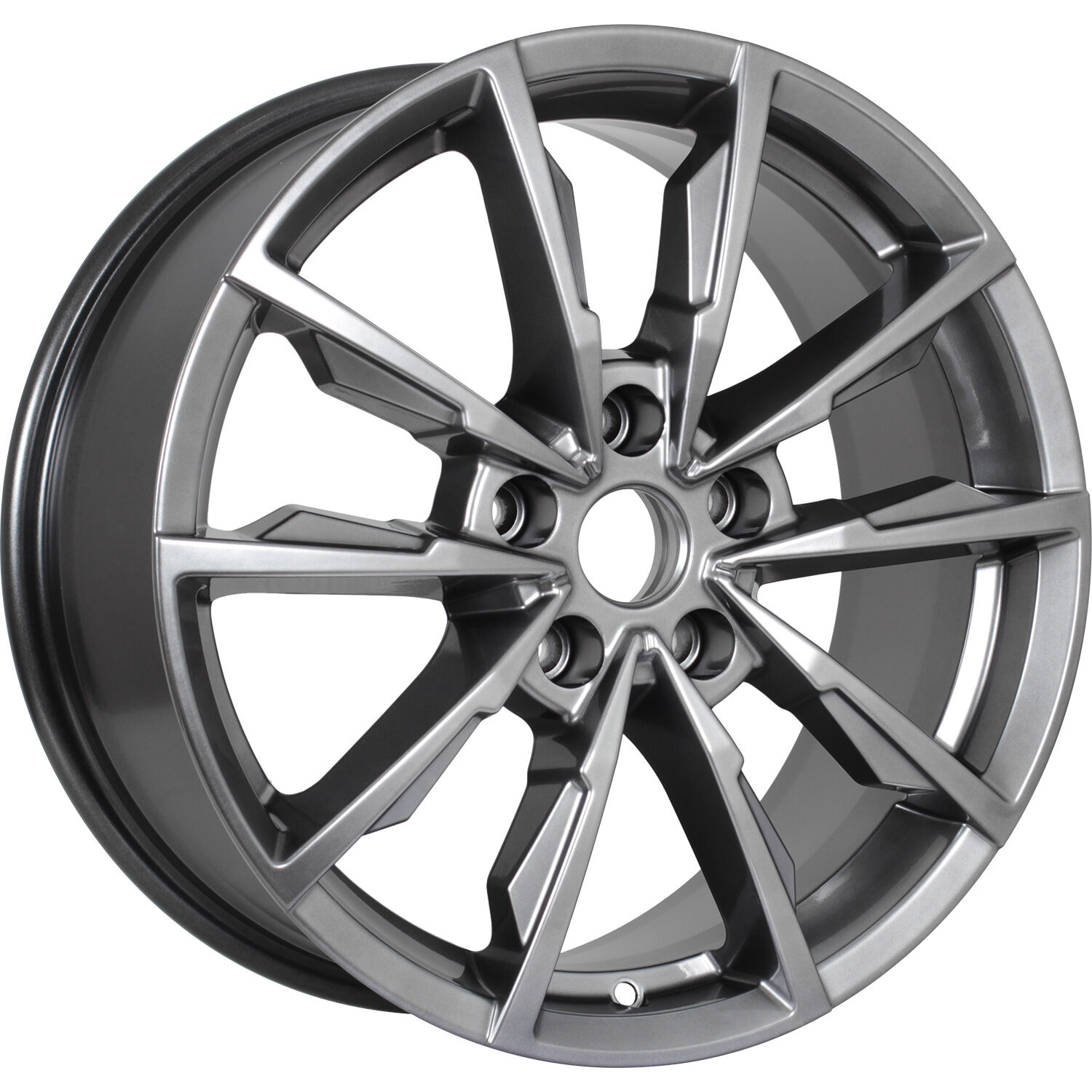 КиК Меренге R17x7.5 5x108 ET35 CB67.1 Dark_platinum