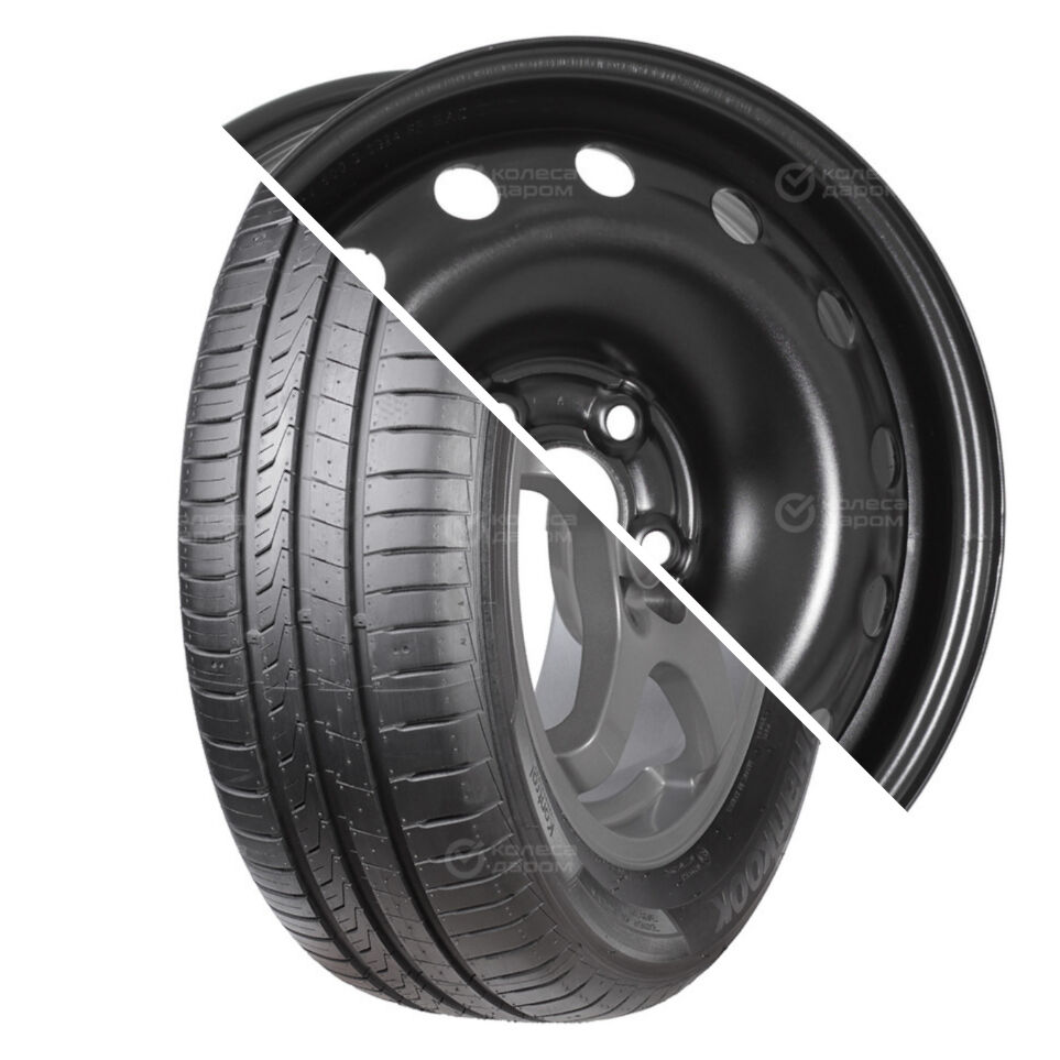 Trebl Kinergy Eco 2 K435 R15 185/55 82V    () + 8000 TREBL R15x6 5x100 ET43 CB57.1 Black  Kinergy Eco 2 K435 R15 185/55 82V     + 8000 TREBL R15x6 5x100 ET43 CB57.1 Black