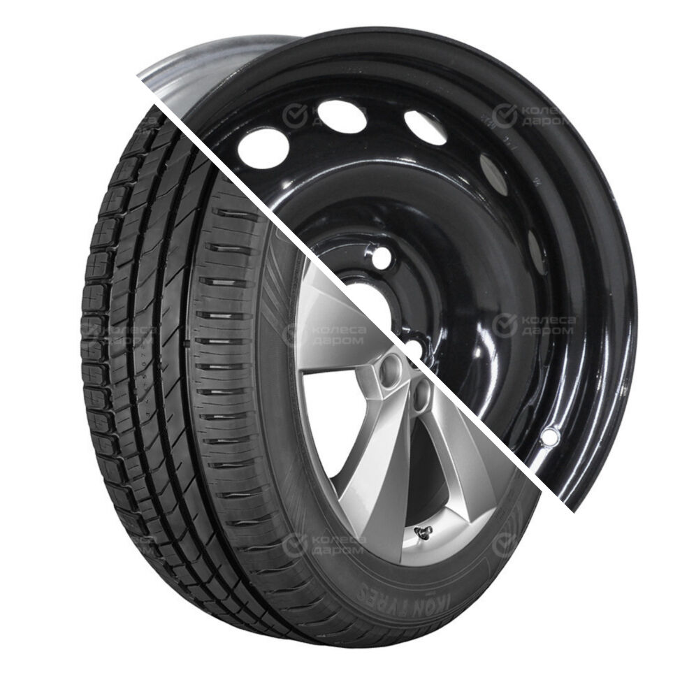 Trebl Character Eco (Nordman SX3) R15 185/65 88H    () + 8114 TREBL R15x6 4x100 ET48 CB54.1 Black  Character Eco (Nordman SX3) R15 185/65 88H     + 8114 TREBL R15x6 4x100 ET48 CB54.1 Black