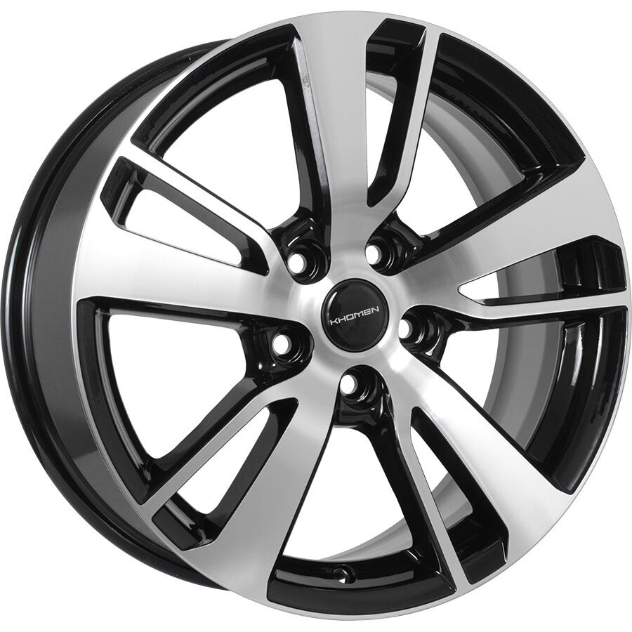 KHOMEN KHW1704 (17_RAV4) R17x7 5x114.3 ET39 CB60.1 Black_FP