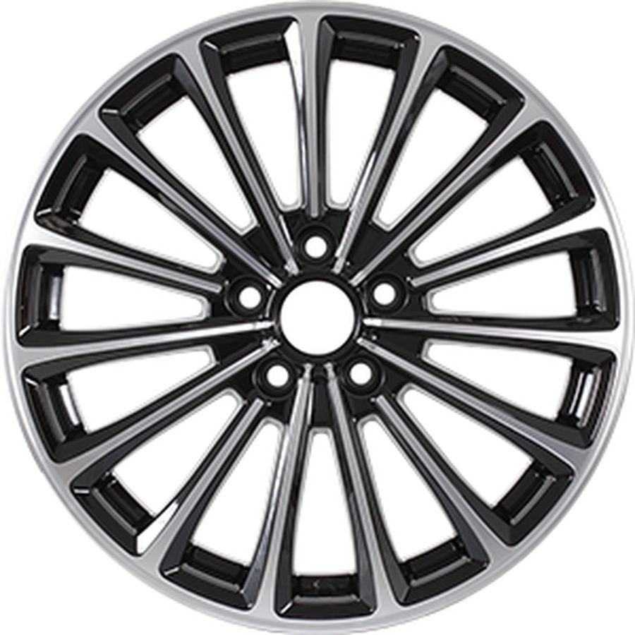 X-trike X136 R17x7 5x112 ET45 CB57.1 BK_FP (Следы монтажа)*