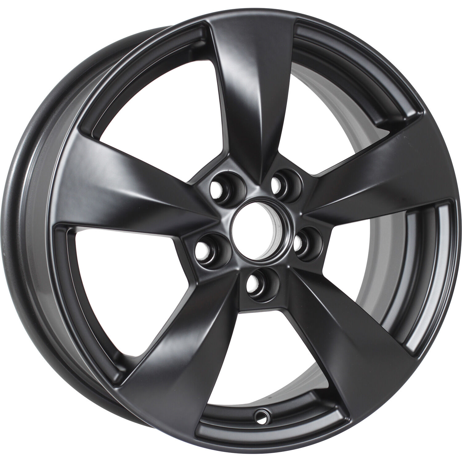 KDW KD1543 (15 Rapid NH) R15x6 5x100 ET38 CB57.1 Matt_Black_Painted