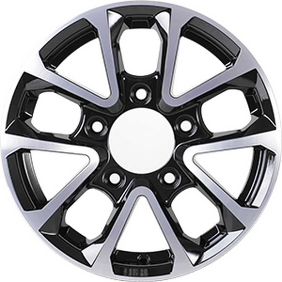 iFree Восток R15x6 5x139.7 ET40 CB98 Black_jack (Мятый обод)*