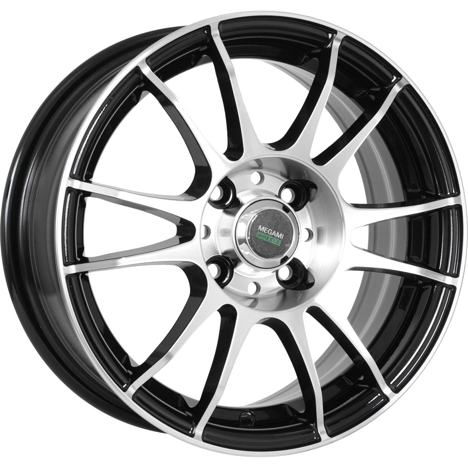 Megami MGM-3 R14x6 4x98 ET35 CB58.6 BKF