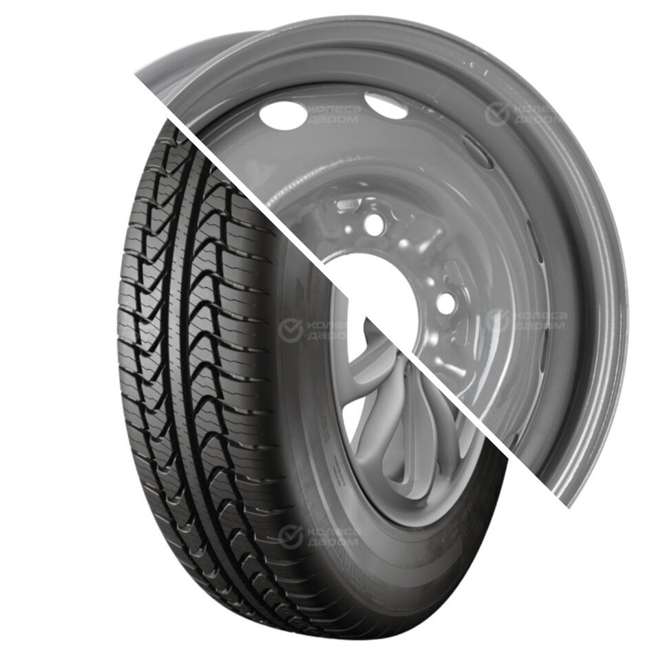 Кама 365 SUV (НК-242) R16 185/75 97T + ВАЗ 21214 R16x5 5x139.7 ET58 CB98 Grey без балансировки R16 185/75 97T + R16x5 5x139.7 ET58 CB98 Grey без балансировки