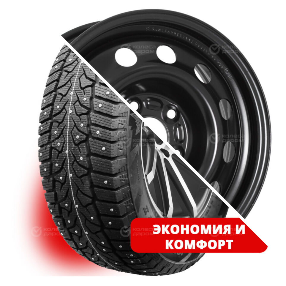 Евразиа ТАПО Ice Spider II  R15 185/60 88T шип XL   () + 64J40H Евразиа ТАПО R15x6 5x114.3 ET40 CB67 Black  Ice Spider II  R15 185/60 88T шип XL    + 64J40H Евразиа ТАПО R15x6 5x114.3 ET40 CB67 Black