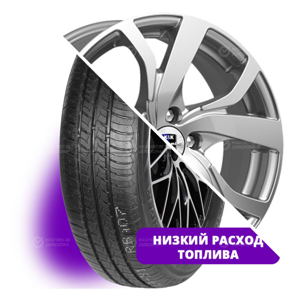Atlander AX77 R16 215/65 98H    () + Палермо-оригинал R16x6.5 5x114.3 ET46 CB67.1 Dark_platinum  AX77 R16 215/65 98H     + Палермо-оригинал R16x6.5 5x114.3 ET46 CB67.1 Dark_platinum