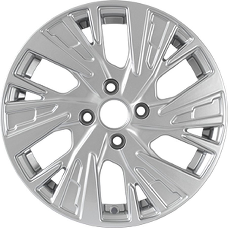 KDW KD1580 R15x6 4x98 ET33 CB58.5 Silver_Painted